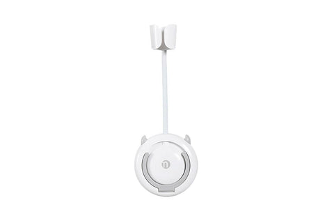 Hands-Free Hair Dryer Holder Adjustable Lazy Bracket -White-gray