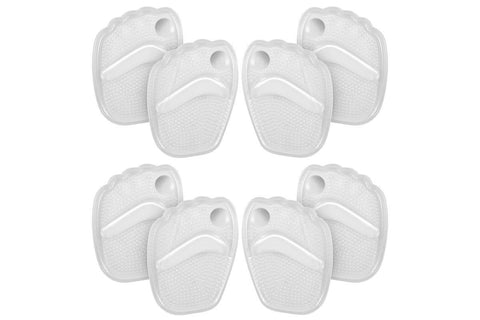 4Pairs Metatarsal Pads Women Ball of Foot Cushions Non-Slip Food Pads Heel Inserts
