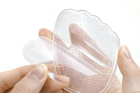 4Pairs Metatarsal Pads Women Ball of Foot Cushions Non-Slip Food Pads Heel Inserts