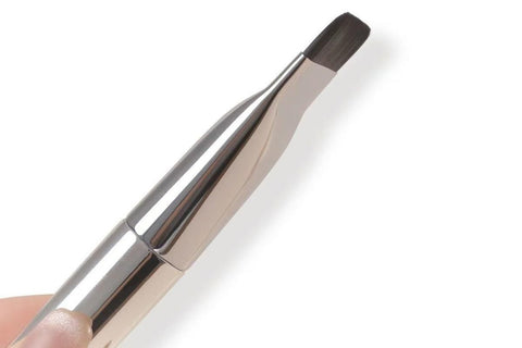 4 Pack Flat Foundation Brush Straight Head Makeup Brush for Liquid Foundation Face Mask
