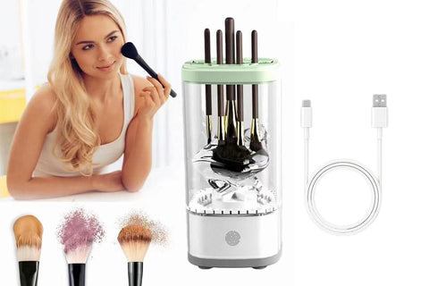 Electric Makeup Brush Cleaner for All Size Makeup Brushes