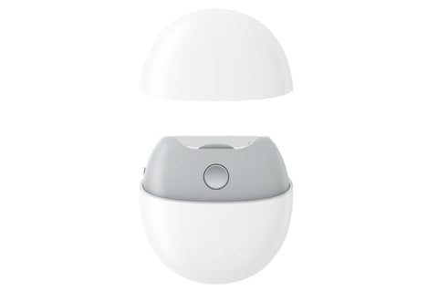 Electric Automatic Nail Clipper With Light And Nail Scraps Storage For Adult - White