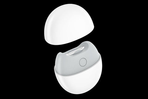 Electric Automatic Nail Clipper With Light And Nail Scraps Storage For Adult - White