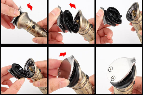 Men Beard Trimmer Hair Clipper Trimmer Electric Razor Shavers for Mustache Facial Body Nose for Hair Cutting Kit