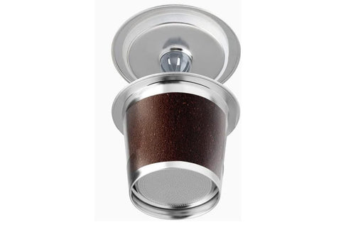 2 PCS Stainless Steel Coffee Filter Pods Compatible With Keurig 1.0 2.0 Reusable K Cups