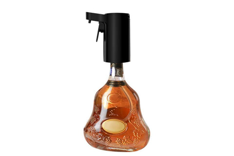 Smart Touch Screen Electric Wine Spirit Dispenser - Black