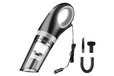 120W Cordless Car Vacuum Cleaner 9000Pa Handheld Portable Vacuum for Home Auto - Yellow