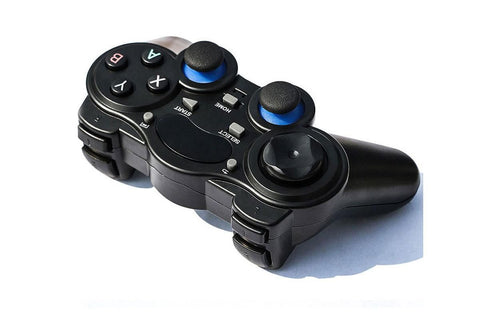 Wireless Gaming Controller for Android TV Box PC 2.4GHz Gamepad Joystick - Black