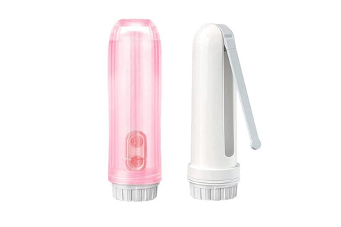 Portable Travel Electric Bidet Sprayer Handheld Personal Bidet Sprayer Mini Bidet Sprayer Toilet Hygiene -Pink