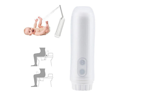 Portable Travel Electric Bidet Sprayer Handheld Personal Bidet Sprayer Mini Bidet Sprayer Toilet Hygiene -Pink
