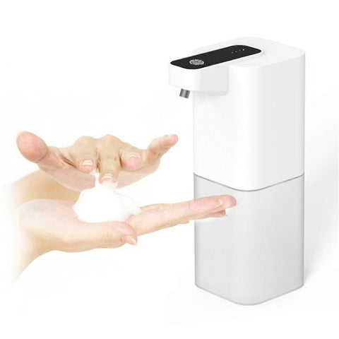 400ml Automatic Foaming Soap Dispenser 4 Level Touchless Foam Soap Dispenser -Black