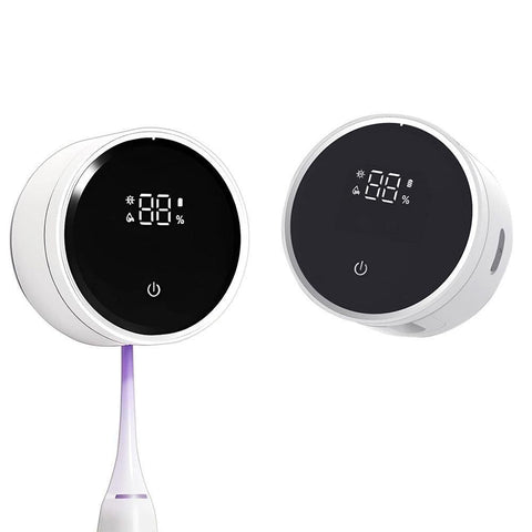 Wall Mounted Toothbrush Holder Electric Tooth Brush Cleaner with Auto Inductive for Bathroom