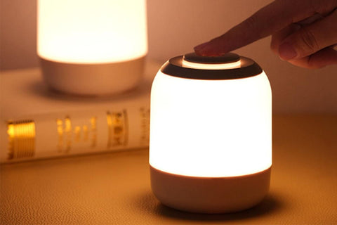 Night Light Dimmable Touch Lamp for Bedroom Room Touch Portable Table Bedside Lamp