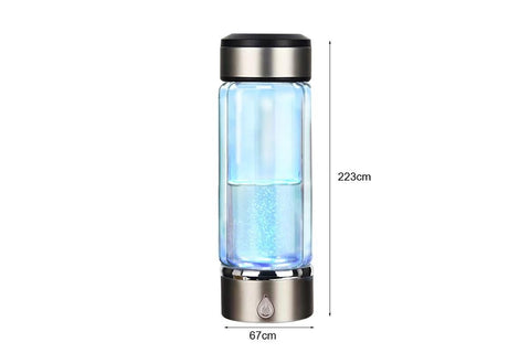 Portable Rechargeable Hydrogen Rich Water Generator Bottle for Health Life