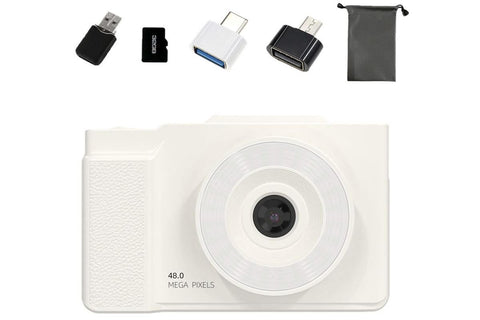 Digital Camera With 180 Degree Flip Screen 16X Digital Zoom Camera With 32G Memory Card -Green