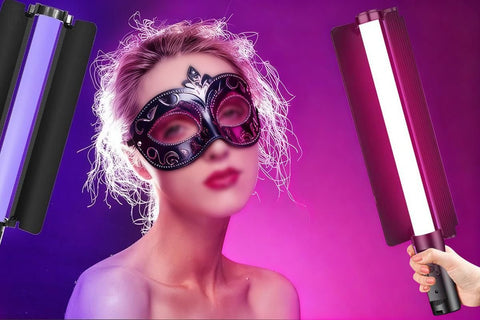 RGB Handheld LED Light Stick Dimmable Photography Lighting Wand
