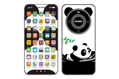 Learning Phone Toy with Over 10000 Educational Contents Touch Screen Early Education Gift - Rabbit
