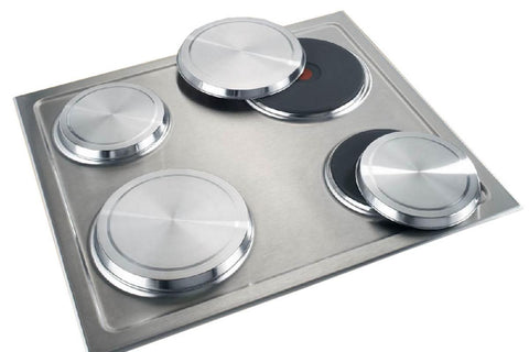 4Pcs Stainless Steel Electric Stove Top Burner Covers Gas Stove Burner Covers Cooker Covers