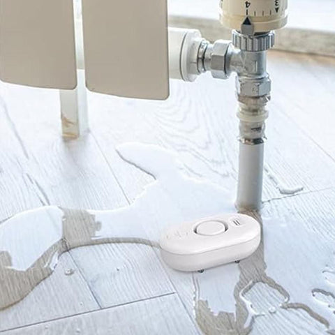 100dB WiFi Water Leak Detector Wireless Smart Water Sensor Alarm with Tuya App Notifications
