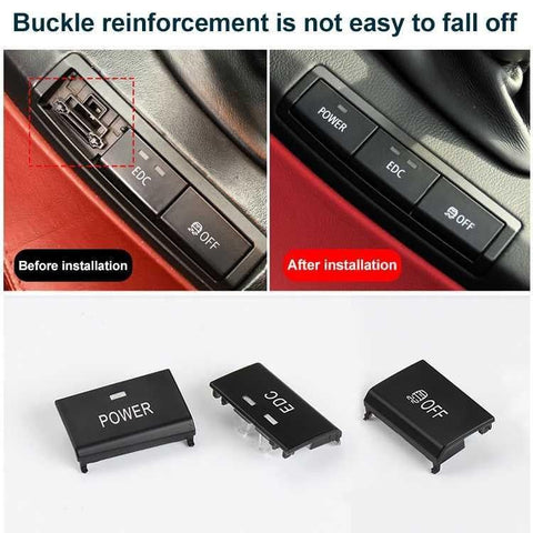 Car No. 2 Center Console Switch Button for BMW 3 Series M3 2005-2012