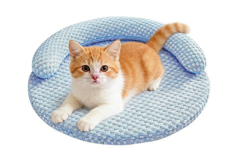 Washable Cooling Pet Bed with Removable Cover for Dogs & Cats - Dark Gray - XL