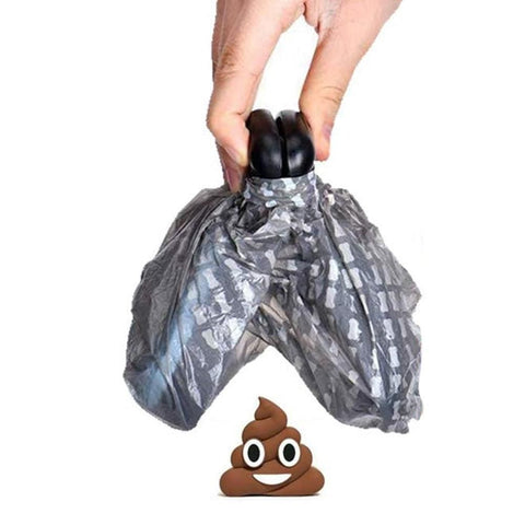 Handheld Foldable Pet Pooper Scooper - Easy Poop Pickup and Cleaner Blue