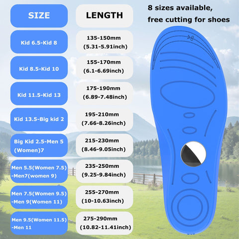 Pair of Shoe Insoles for Airtag Soft Hidden AirTag Holder - XL