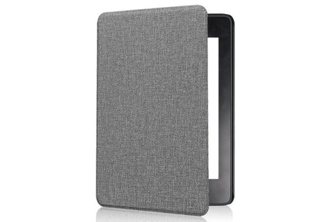 PU Leather Smart Cover Case with Auto Sleep and Wake for Kindle Paperwhite 12th 7-Inch - Grey