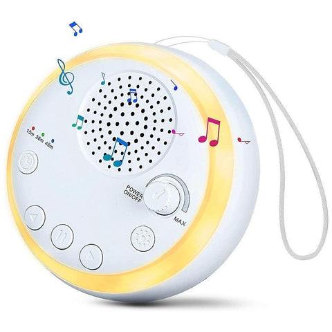 White Noise Sound Machine with 24 Soothing Sounds Timer with Night Light