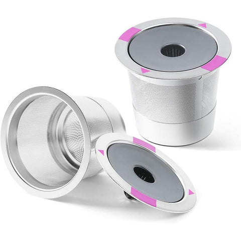 2 PCS Stainless Steel Coffee Filter Pods Compatible with Keurig 1.0/2.0