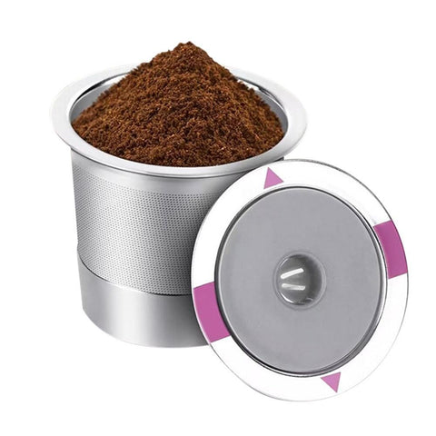 2 PCS Stainless Steel Coffee Filter Pods Compatible with Keurig 1.0/2.0