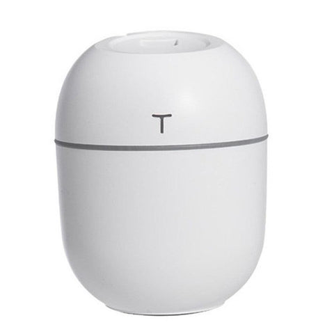 USB Aroma Humidifier Mist Air Purifier Home-White