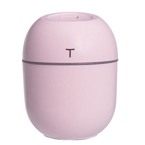 USB Aroma Humidifier Mist Air Purifier Home-Pink
