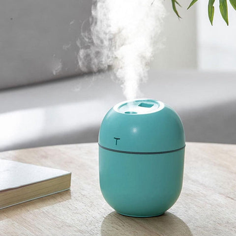 USB Aroma Humidifier Mist Air Purifier Home-Pink