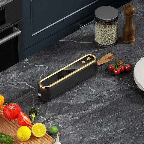 Cordless Portable Mini Vacuum Sealer Machine Black