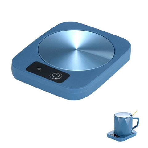 Electric Coffee Mug Warmer Milk Food Hot Plate Cup Warmer for Home Office Green