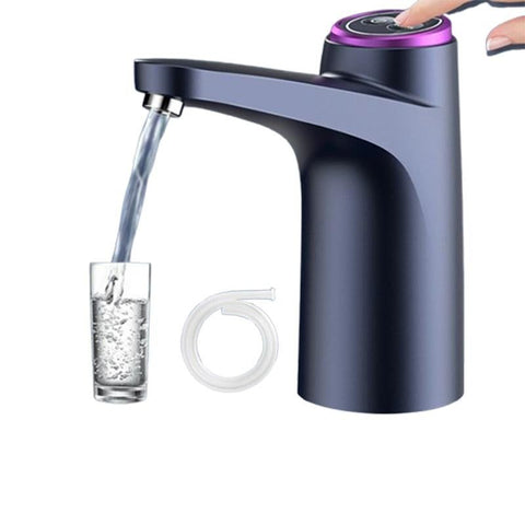 Electric Water Dispenser Pump Automatic Water Bottle Pump for Universal Bottle White