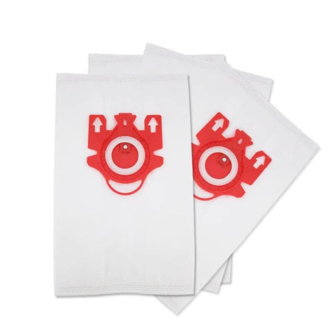 10Pcs Vacuum Cleaner Bags Replacement Dust Bags Compatible with Miele Vacuum Cleaner Red