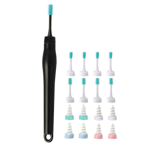 16pcs Ear Wax Remover Tool Reusable Spiral Ear Wax Remover Silicone Ear Cleaner for Adults Kids -White