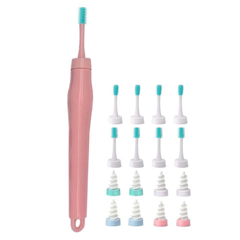 16pcs Ear Wax Remover Tool Reusable Spiral Ear Wax Remover Silicone Ear Cleaner for Adults Kids -Black