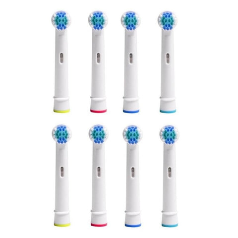 24pcs 3D Whitening Replacement Brush Heads Compatible with Oral-B Toothbrush
