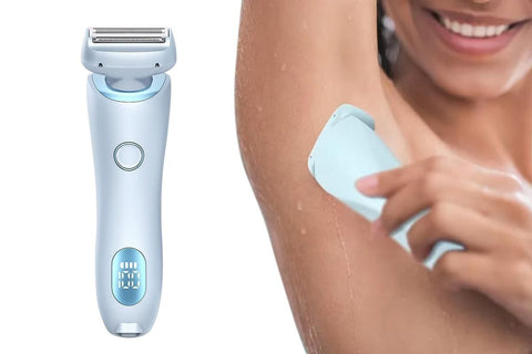 2Pcs Dusk Glide Pro 3.0 Dusk Razor For Women Electric Waterproof Shaver Duskofficial Razor-Blue