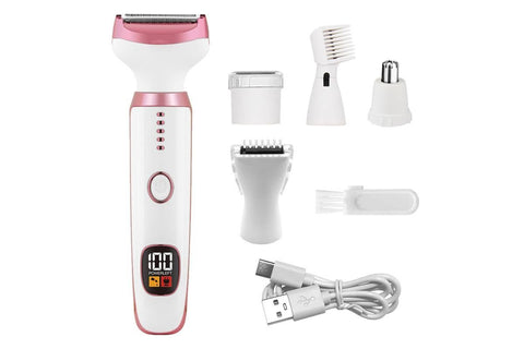5 In 1 Electric Razor Shavers For Women Bikini Trimmer Face Razors Eyebrow Trimmer