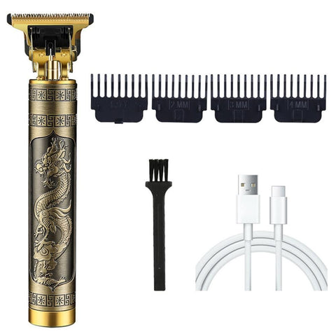Hair Clippers for Men Electric Hair Trimmer Clippers Beard Trimmer Shaver Hair Cutting Kit -Buddha head
