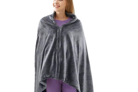 Heated Shawl Wraps for Women USB Wireless Heated Blanket with 3 Heating Levels