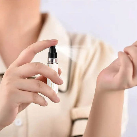 3-Pack - 5ml Portable Perfume Refill Bottles, Bottom-Fill Leak-Proof Travel Spray Bottles - Green
