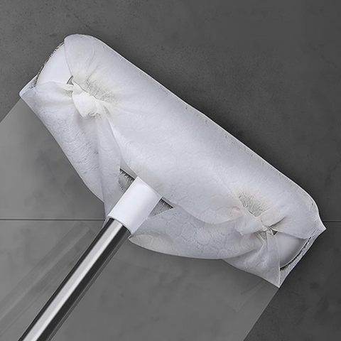Extendable Window Screen Cleaning Brush , Wet Dry Use Screen Wiper for High-rise Window Carpet Sofa Pet Hair Cleaning
