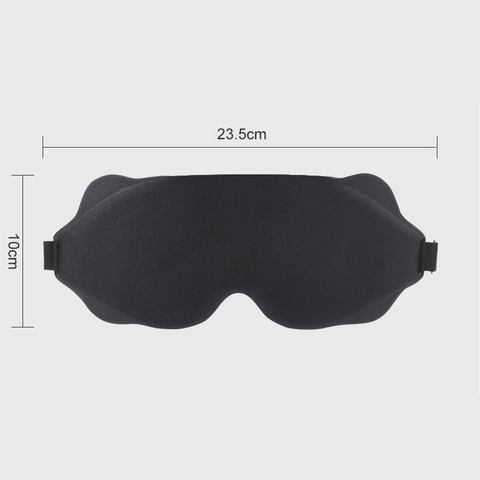 3D Contoured Sleep Mask, Breathable Fabric with Adjustable Strap, Light-Blocking Eye Mask for Sleeping, Napping, and Travel—Pink