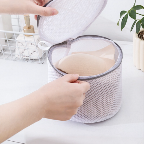 Fine Mesh Laundry Bag Set, 6 Pieces Anti-Snag Washing Bags with Zipper and Handle, for Delicate Clothes,  Bras, Household Laundry