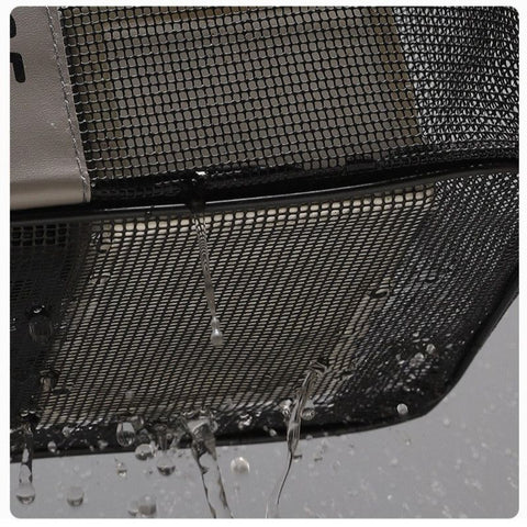 Mesh Shower Caddy, Portable Bath Tote Bag, Large Capacity Mesh Storage Basket for Bathroom Essentials - Gray